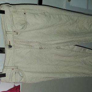 Cream Beige Corduroy Pacsun Mom Jean Pants